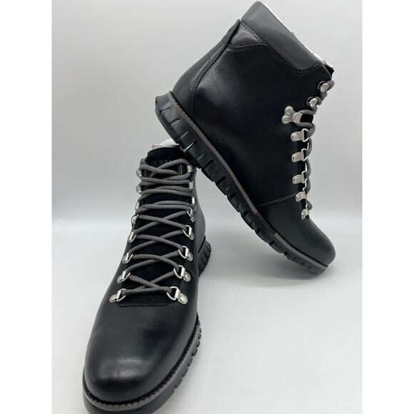 Cole Haan Zerogrand Causal Waterproof Leather Boots C35594 Men's 10M - Picture 7 of 16